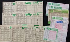 Lotto vecchie schedine usato  Napoli
