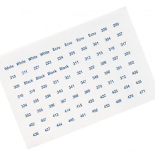Dmc number stickers for sale  FERRYHILL