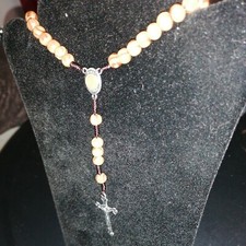Wooden rosary bead for sale  SPALDING