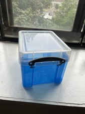 Caixa muito útil BIN, 3L, azul CLR 3C CAIXAS REALMENTE ÚTEIS INC. comprar usado  Enviando para Brazil