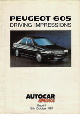 Peugeot 605 introduction for sale  UK