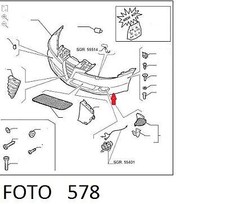 71740976 paraurti anteriore usato  Gioia Tauro
