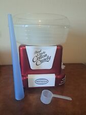 Máquina de algodón de azúcar Nostalgia vintage, caramelo duro/hilo dental, retro rojo segunda mano  Embacar hacia Mexico