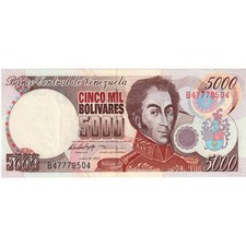 1230024 venezuela 5000 d'occasion  Lille-