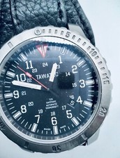 Gancho esquerdo TAWATEC Titan Diver tático 46mm fabricado na Suíça automático titânio H3 comprar usado  Enviando para Brazil