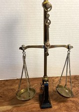 Antique brass balance for sale  Weaverville