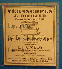 Verascope richard glyphoscope d'occasion  Beaumont-de-Lomagne