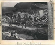 1960 Press Photo cena de desastre chilena deixada por terremoto que atingiu o país comprar usado  Enviando para Brazil