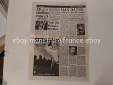 Van Der Graaf Generator Noosha Fox clipping UK 1970s Henry Gross ad comprar usado  Enviando para Brazil