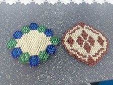 Glas perlen untersetzer gebraucht kaufen  Heidenau, Dohna, Müglitztal