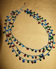 Reihg collier glasperlen gebraucht kaufen  Mössingen