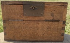 Antique wooden box d'occasion  Expédié en Belgium