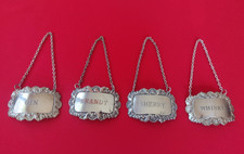 Vintage decanter label for sale  UK