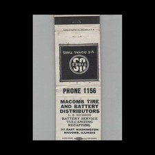 Matchbook cover royal for sale  Raymond