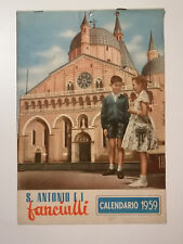 Calendario 1959 sant usato  Piedimulera