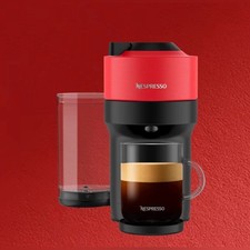 Nova máquina de café expresso Nespresso Vertuo POP+ dose única vermelha comprar usado  Enviando para Brazil
