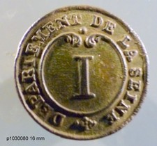 Bouton ancien iere d'occasion  Trévières