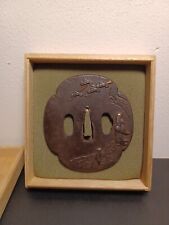 Grande tsuba japonaise d'occasion  Saint-Ambroix
