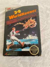 1987 Nintendo NES 3-D World Runner cartucho de videogame, caixa, manual e óculos, usado comprar usado  Enviando para Brazil