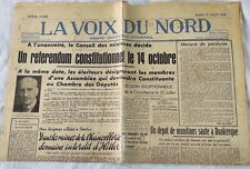 Journal voix nord d'occasion  Merville