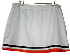 Saia de tênis feminina cauda tamanho XLarge branca preta laranja golfe comprar usado  Enviando para Brazil