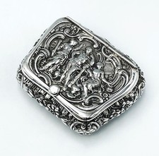 Victorian silver box for sale  SALISBURY