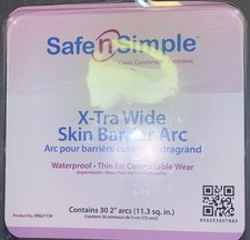 Safe n Simple X-Tra Wide Skin Barrier Arcs SNS21130 Ostomia, Total de 30 Arcos comprar usado  Enviando para Brazil