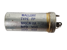 Vintage mallory electrolytic for sale  FAVERSHAM