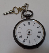 Silver pocket watch for sale  MILTON KEYNES