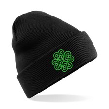 Celtic embroidered shamrock for sale  BACUP