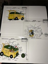 TMNT animação celular impressão publicidade conceito arte dirigível MODELO CEL Teenage Mutant comprar usado  Enviando para Brazil