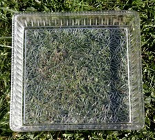 Plateau cristal fleurs d'occasion Plateau cristal fleurs d'occasion  Dieulefit