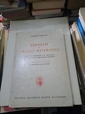 Elementi analisi matematica. usato  La Maddalena