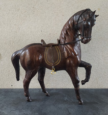 Cheval cuir brun d'occasion  Montluçon