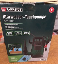 Parkside klarwasser tauchpumpe gebraucht kaufen  Lautertal (Odenwald)
