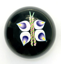 Butterfly design glass for sale  GRANTHAM