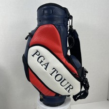 PGA Tour Mini Bolsa de Golfe Edição Limitada Colecionável Vermelha Branca Azul 10" Réplica, usado comprar usado  Enviando para Brazil