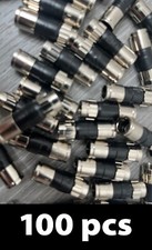 100 peças acessórios de compressão PPC EX6 cabo coaxial RG6 comprar usado  Enviando para Brazil