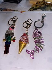 Sparkly key rings for sale  NORWICH