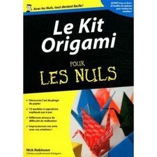 Livre kit origami d'occasion  Les Mureaux