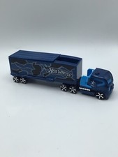 Veículo Hot Wheels Mattel Racing Rigs equipamento de controle de missão com reboque azul comprar usado  Enviando para Brazil