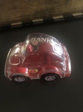 Volkswagen Bug Bank Candy Holder Container Red Xoxo Beetle Bug VW S3 comprar usado  Enviando para Brazil