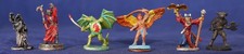 Usado, 6 miniaturas de metal granadeiro Guthrie monstros vilão D&D LOTR TSR com pintura 1987 comprar usado  Enviando para Brazil