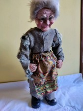 Bambola befana cartapesta usato  Asti