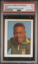 1974 EDICOES 7 NÚCLEOS CAMPEONATO MUNDIAL DE 1962 PERFURADO #17 PELE PSA 5 comprar usado  Enviando para Brazil