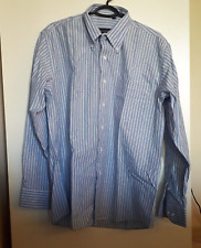Camicia righe azzurre usato  Padova