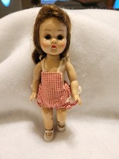 Vestido original vintage Articulate Walker Vouge boneca Ginny 7 1/2" olhos de dormir, usado comprar usado  Enviando para Brazil