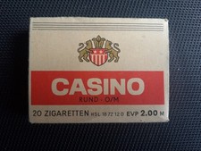 Alte zigarettenschachtel casin gebraucht kaufen  Pockau