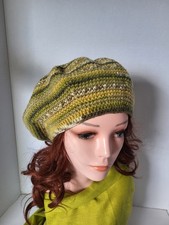 Handmade crochet beret for sale  BIRMINGHAM