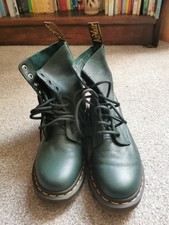 Doc marten green for sale  COLCHESTER